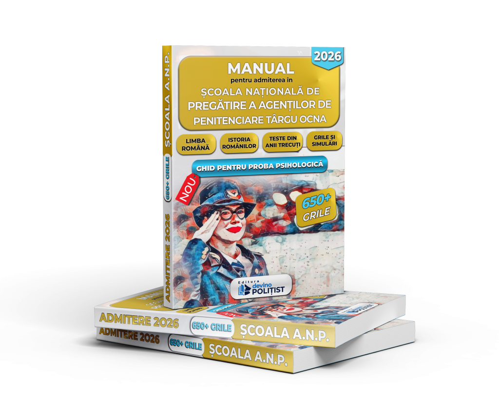 Manual pentru admiterea în Școala Națională de Pregătire a