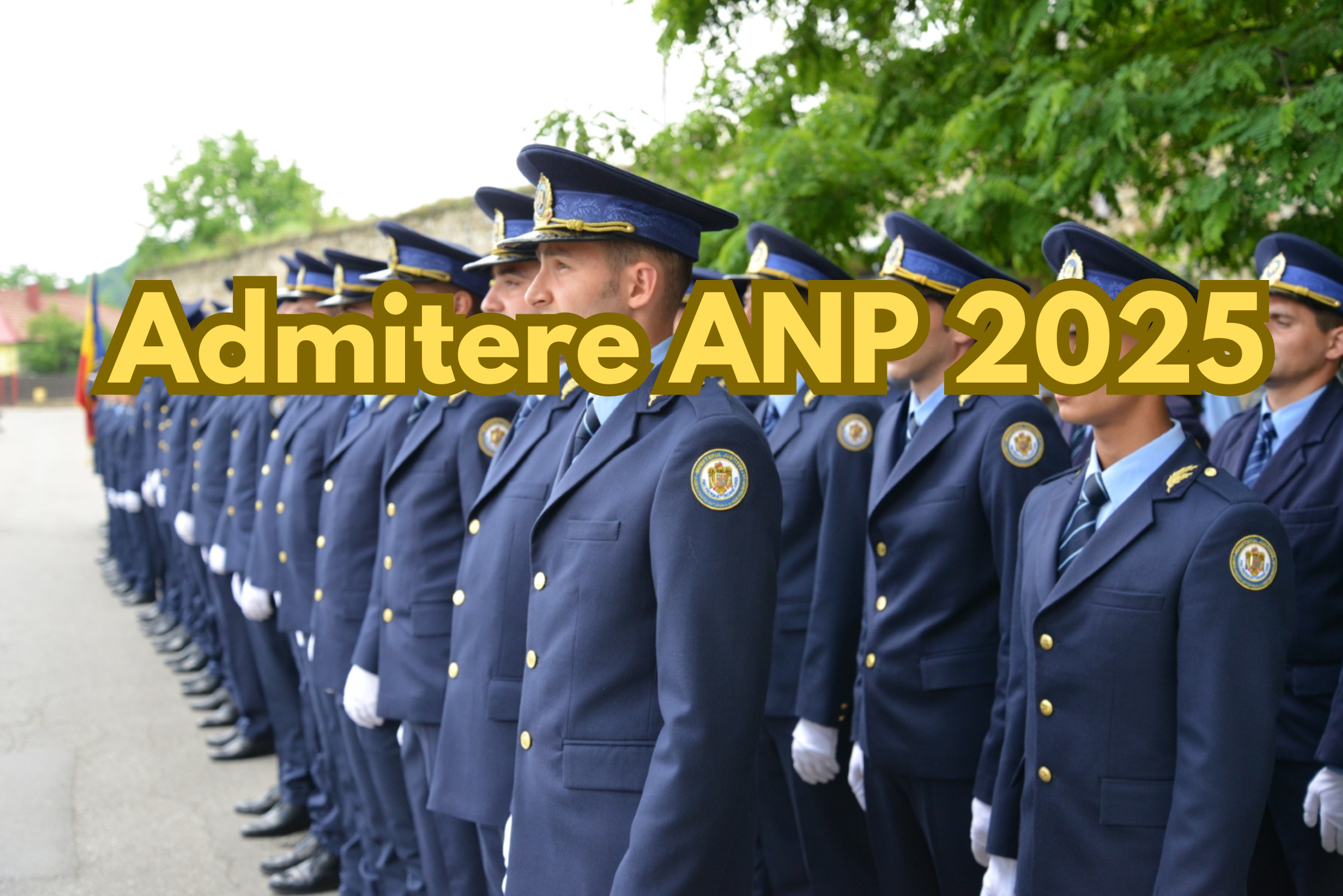 Admitere ANP 2025