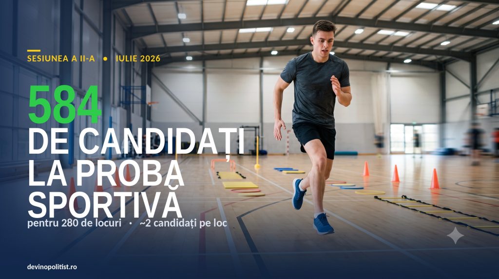 Admitere SNPP Târgu Ocna – candidați la proba sportivă, sesiunea a II-a 2026