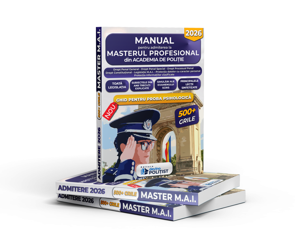 ghid legislativ master profesional politie grile